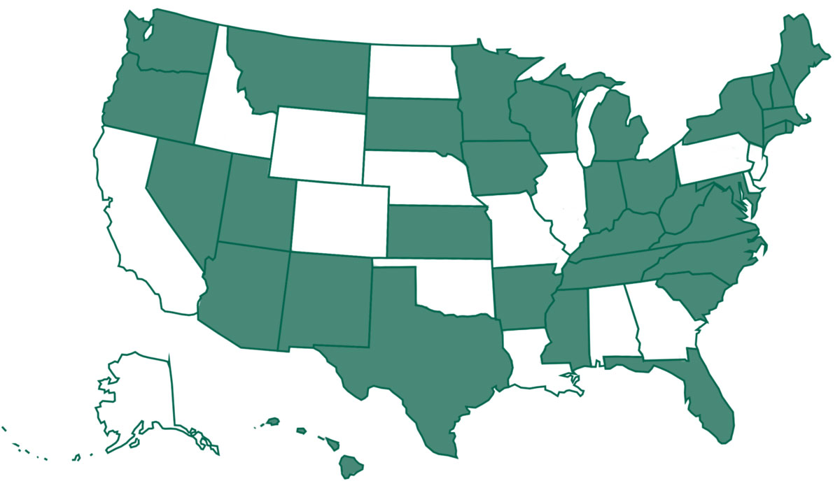 The National Deaf-Blind Equipment Distribution Program uses KLAS to administer its services in 34 states.
